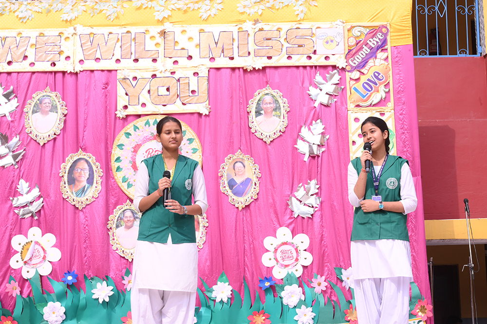 FAREWELL TO SISTERS AND TEACHERS