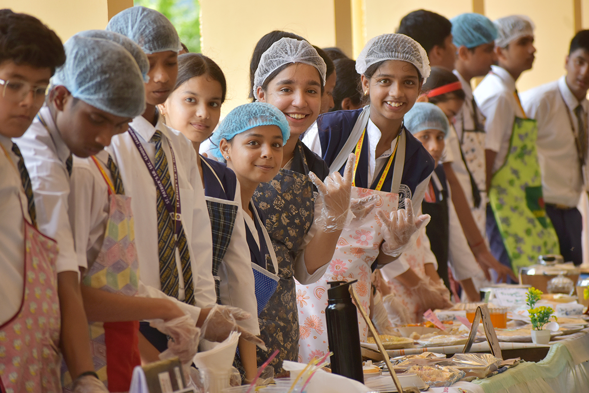 Creativity Uncooked: Class IX Fireless Cooking