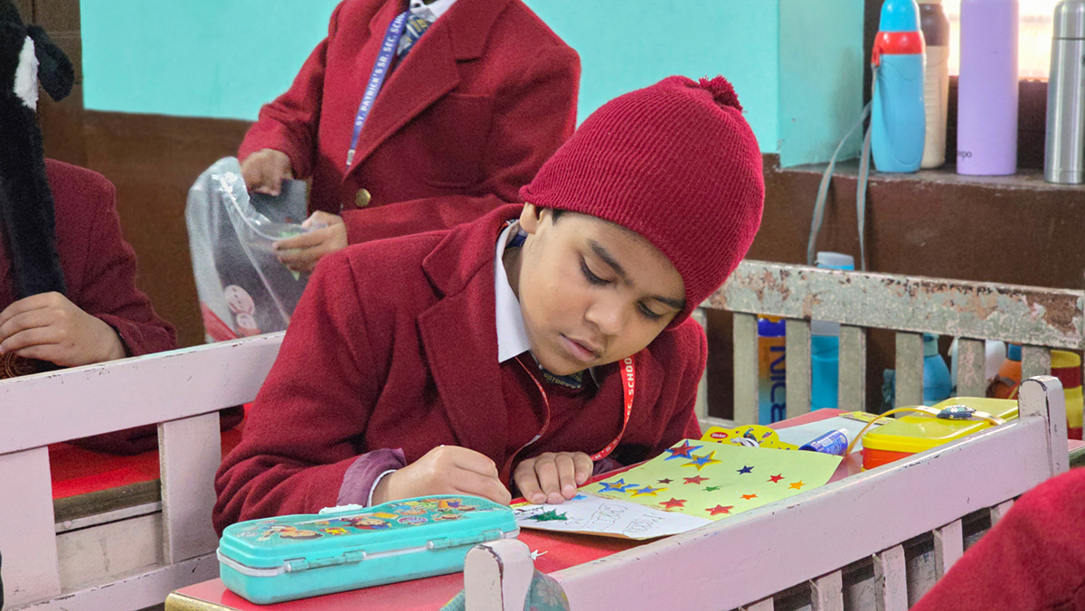 Joyful Christmas Coloring Activity for Young Learners