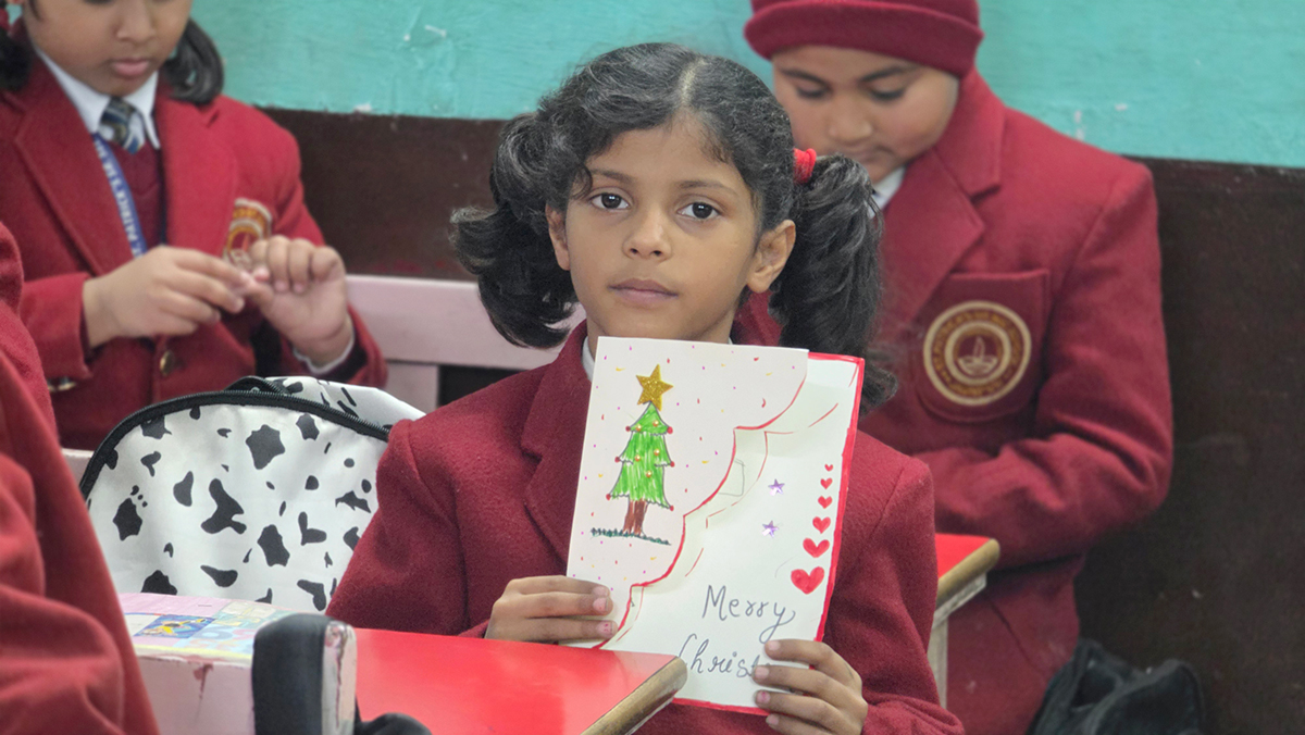 Joyful Christmas Coloring Activity for Young Learners